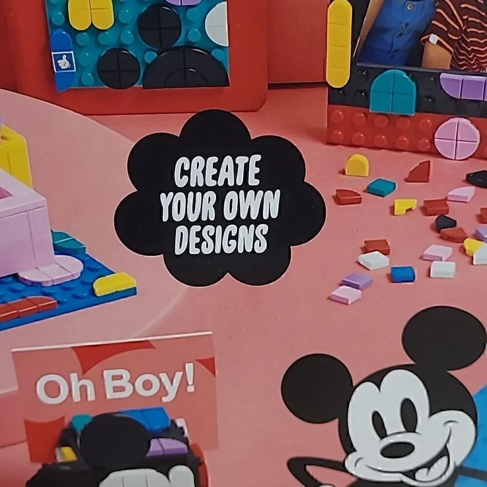 Lego Dots 41964 Mickey Minnie Mouse Disney Back to School Project Box NEW